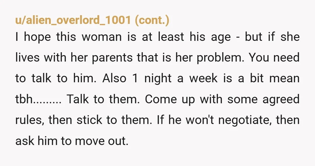 u/PeanutGallery10
NTA. How does your husband feel? Do you have actual leases with the roommates? You need to start the conversation with your husband first.