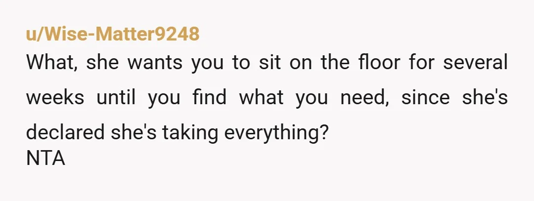 u/Plz_DM_Me_Small_Tits
As long as the common spaces are not impassable, NTA.