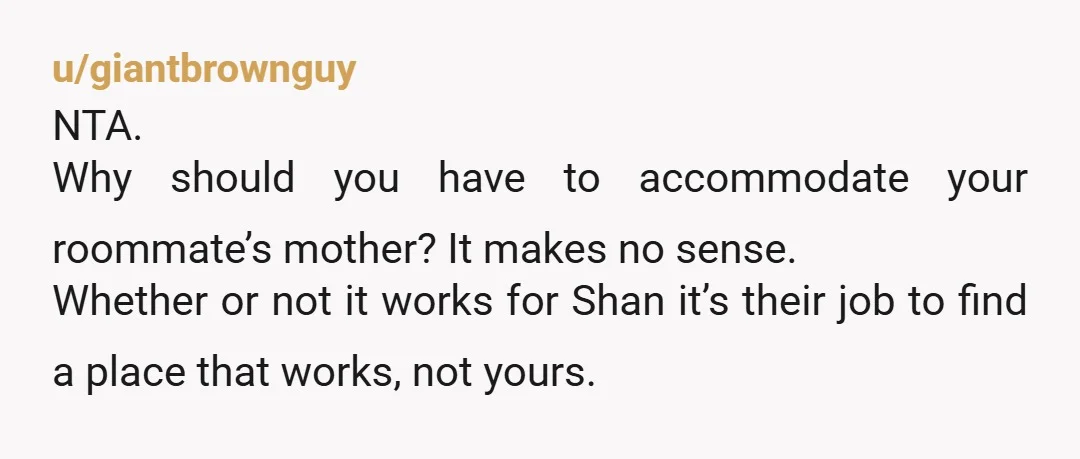 u/PommeDeSang Considering you never asked/offered for her to move in, you are so far from being TA OP, you're practically on another planet. Tell your other soon to be ex...