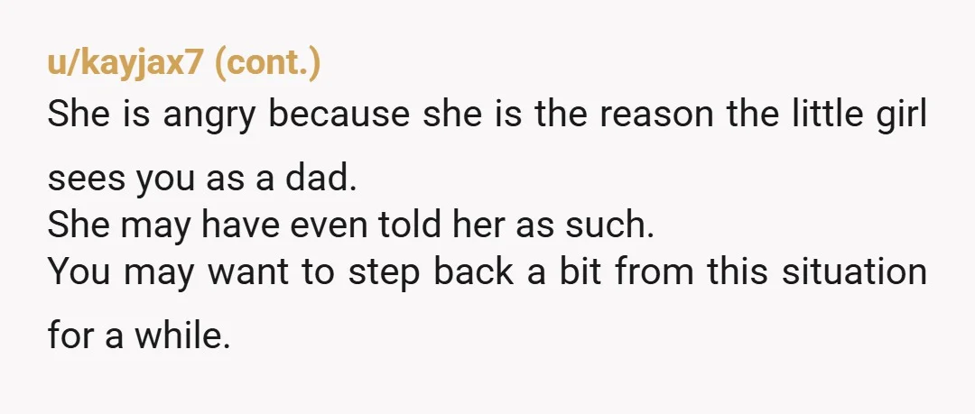 u/No_Bath_9411 NTA. Jane is putting you in an impossible and incredibly unfair position. You have been an amazing friend and an incredible support system, but you are not her father....