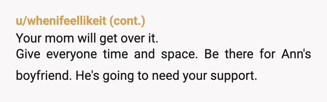 u/wonderlanders You did a good thing sendings the items to Tom. He asked for very little, and they were the items he and your sister shared. Grief brings a lot...