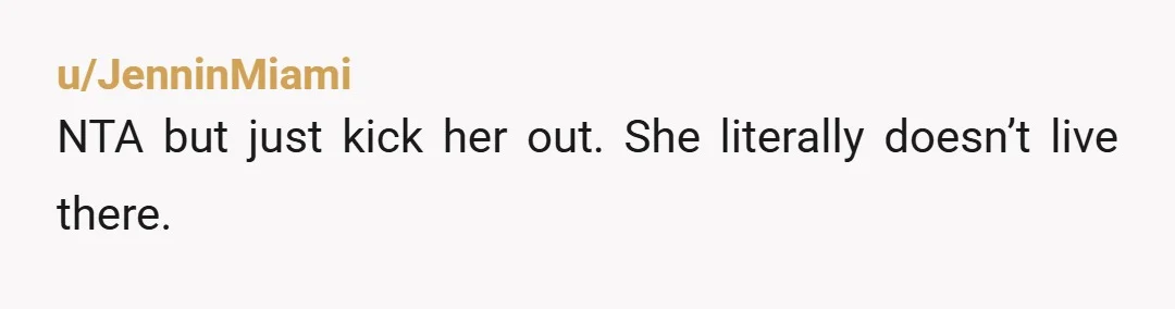 u/sahtubaptiste
NTA! but you should have made a "room mate agreement" as sheldon cooper would have done lol