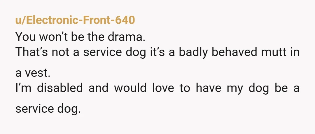 u/HopefulHalfTime Make it an animal free wedding. It is a private event, at a private facility. YOU do not have to allow service animals, as I understand it, at your...