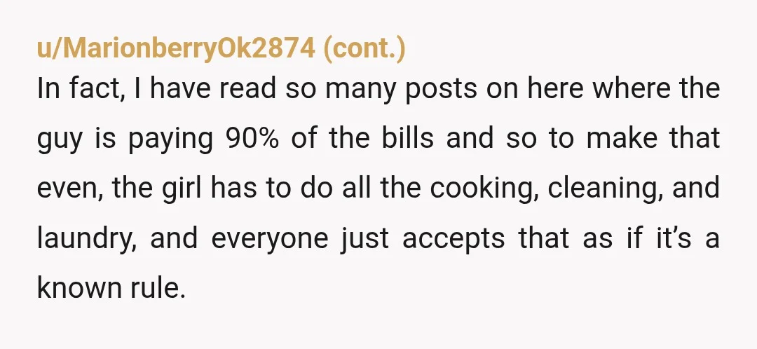 u/Mammabear9800 NTAH-You had to put money down for that deposit, correct? That means it's not free. YOU ALREADY spent that money so he still owes his half. Stop letting him...