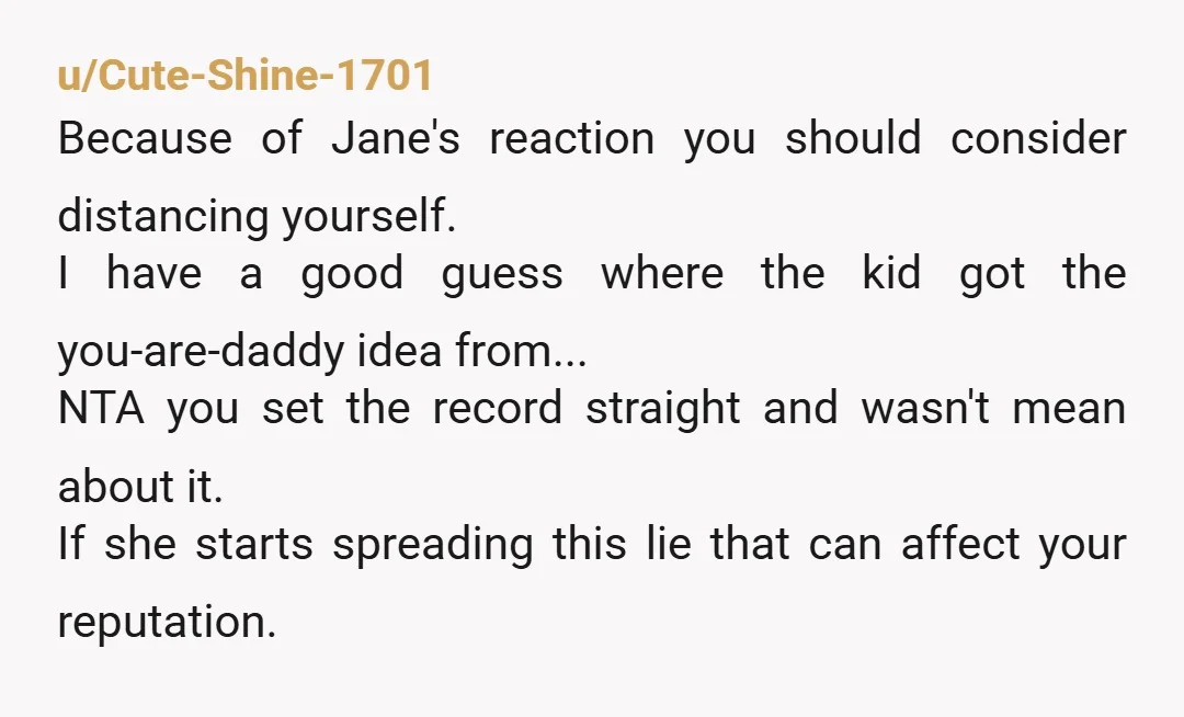 u/alittlelostsure You didn’t want a family with Jane but still ended up in a family situation Jane and her daughter? I think you need to ask Jane why her daughter...