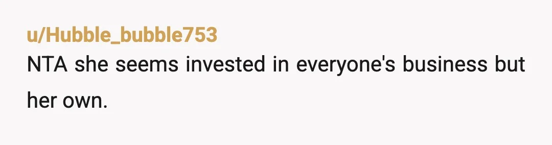 u/Glad_Cress_8591 Nta. So all of a sudden the friend is defensive of your husband about something you two joke about but not when its wild accusations of saying he could...