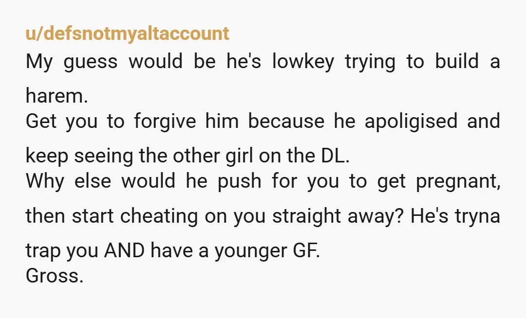 u/OppositeSolution642 Sorry to hear your situation. I don’t blame you if you don't take him back. If you do consider it, make him earn your trust back, starting with leaving...