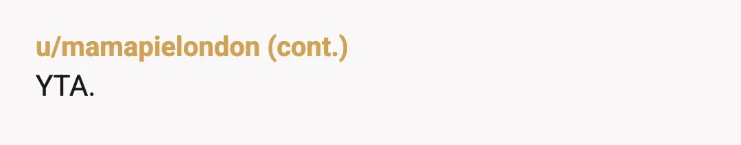 u/PieRatTheDelicious YTA It's not her responsibility, it's something nice she did for you because you asked her. You have no right to be pissed at her especially when you do...