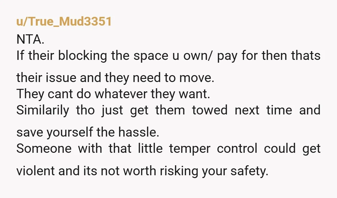 u/New_Improvement9644
Not one bit. People like him think consequences don't include him. If he does it again, you need to have a tow truck on speed dial.
