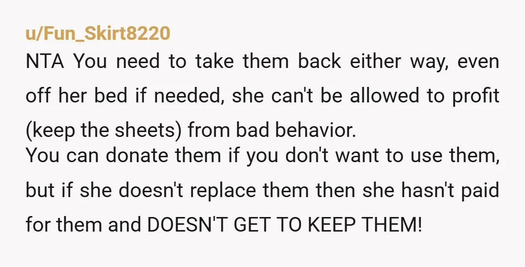 u/dutchcharm
This is the beginning of her stealing and (because of her responce) bullying.
Who would do something like that.
Get a new housemate