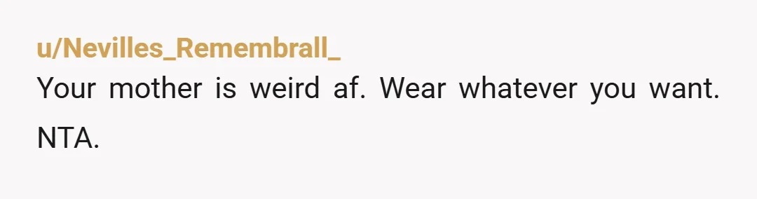 u/magic_snail1888 NTA. Your mom is hurting. Your ability to recognize that shows that you are a kind and considerate person. But it's not your job to manage her hurt and...