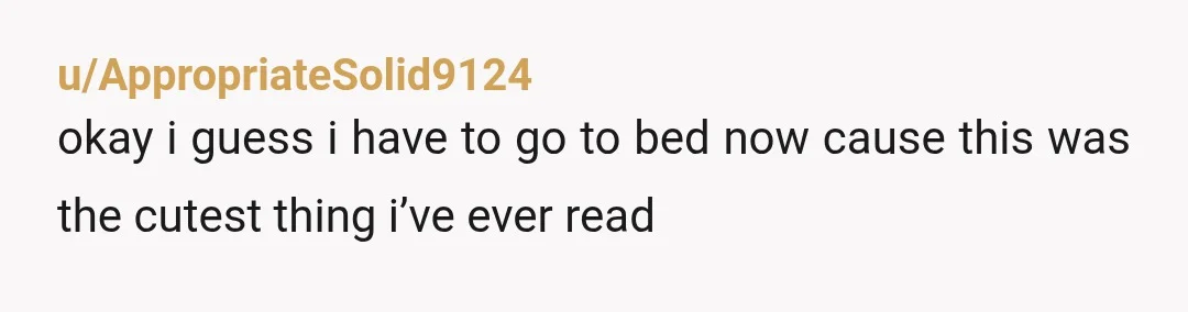 u/AppropriateSolid9124
okay i guess i have to go to bed now cause this was the cutest thing i’ve ever read