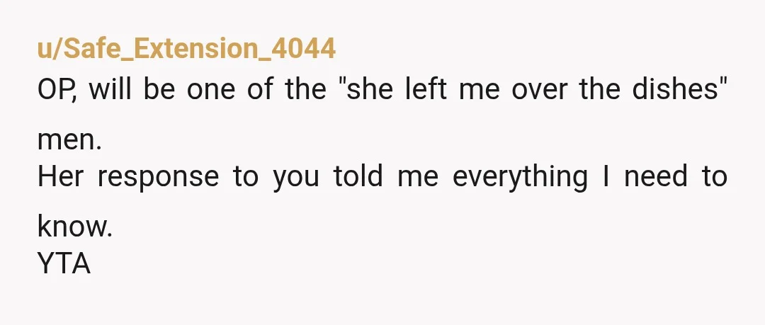 u/kl987654321 I’m leaning YTA. You see it as a practical request because you didn’t want to interrupt what you were doing. To accommodate your request, she would have had to...