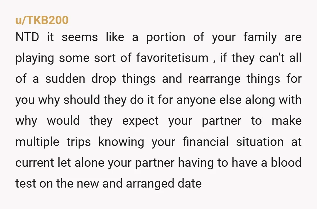 u/BrotherNatureNOLA
Did you check in with the oldest brother? Did he have any say in moving the dates? Or did your sister make the call on her own?