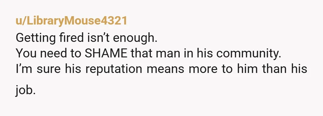 u/bina101
I kind of wish OP had shown up on a Sunday and given testimony to the congregation.