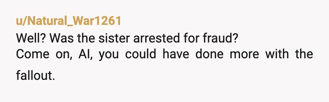 u/RavenLunatyk
These are just recycled stories from weeks ago now. Need new scenarios.