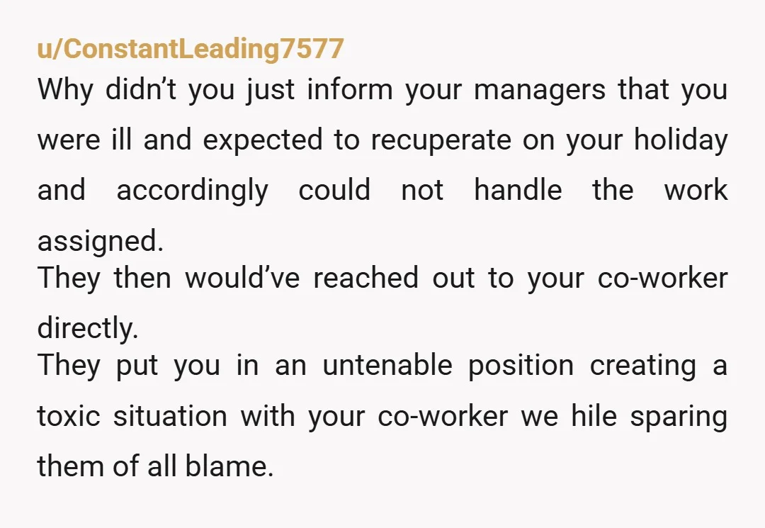 u/Own_Web52517 NTA- I would like to highlight that you DID help her by explaining the steps and how to execute the project. That is more than she did for you....