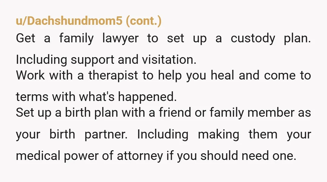 u/MisterFisk
Reading your comments it seems whatever your decision, it’ll be thoughtful.
Your baby will be lucky to have someone smart and capable like you are.