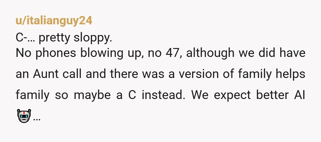 u/Different-Secret
AI is improving, or people are editing a little bit. But it's still AI...
