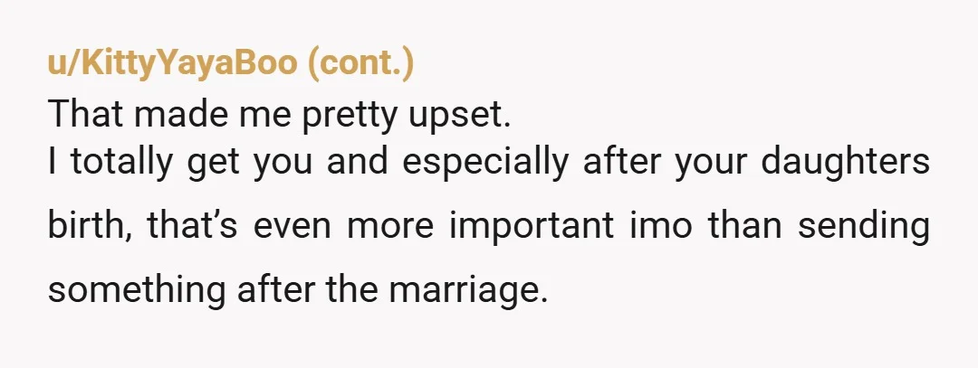 u/KatzRLife NTA. Next time (because we all know there will be one) just respond with a: “Good for them”(good news); “Oh, that sucks” (bad news); or “Good to know” (indifferent...