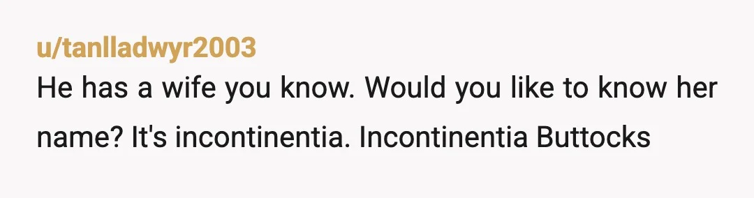 u/FionaTheFierce NTA. And I think the vast majority of people would pass on a hook-up that included the possibility of s*** the bed. Wanting to avoid being pooped on or...
