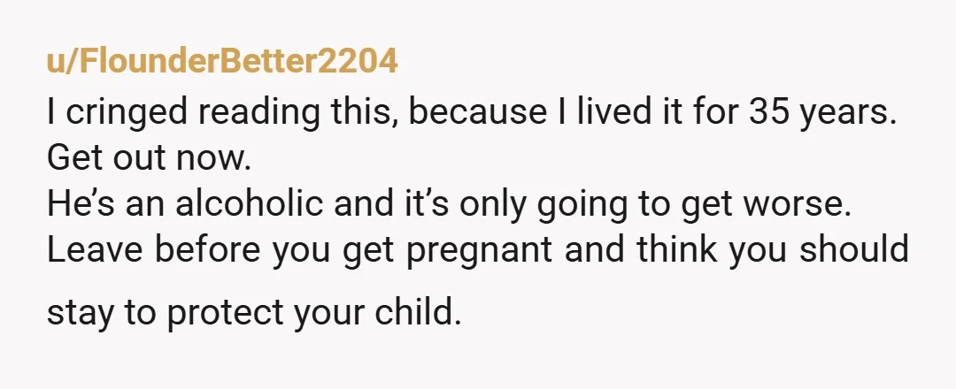 u/Straysmom You have a husband with an addiction problem. It doesn't matter how much you love him. Unless he admits he has a problem, nothing you say or do will...