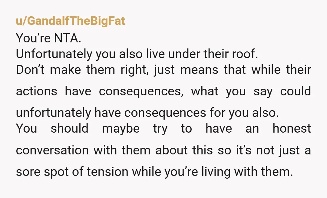 u/Substantial-Pie-8297 NTA. People parents especially need to understand that just because you did your best doesn’t mean that was good enough. If parents can blame kids for being failures why...