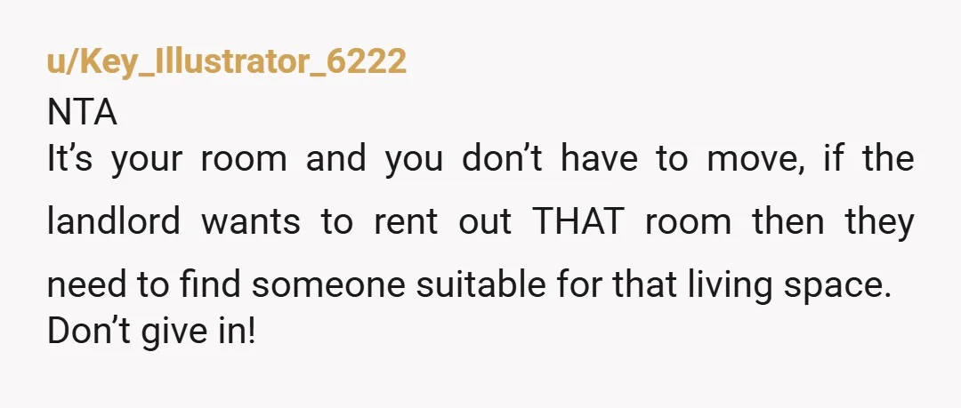 u/Nathan_Poe NTA The landlord is trying to shoehorn another renter into his property, it's not your responsibility to sacrifice for his profit. As to your roommates, ask them how much...