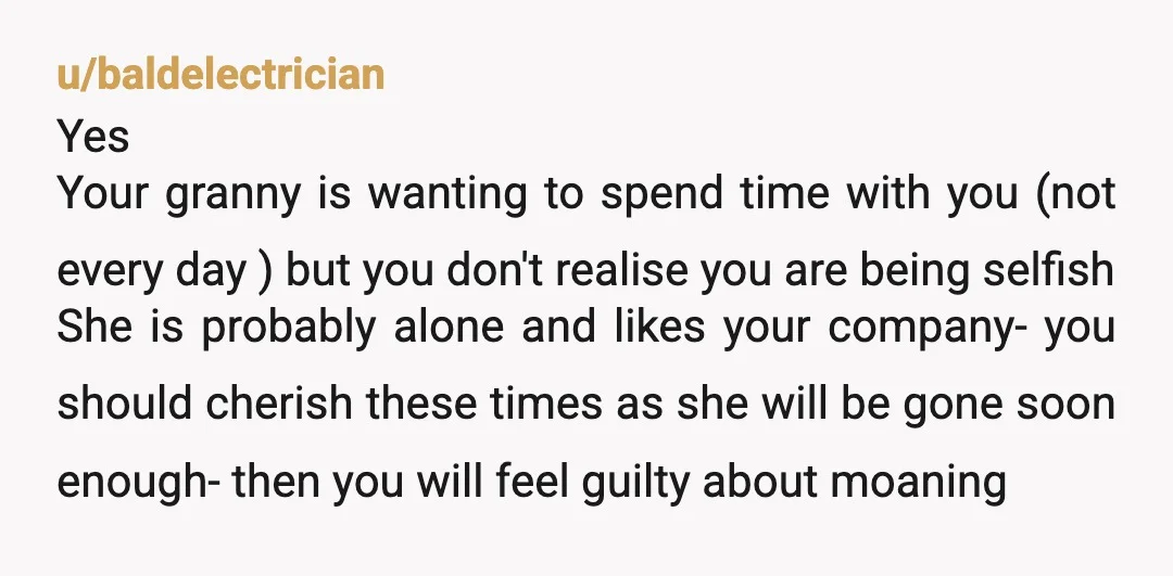 u/Sinkraid Ugh. That’s sweet and sad. She loves you and loves spending time with you. What if you set some time for her during the week? An hour after work...