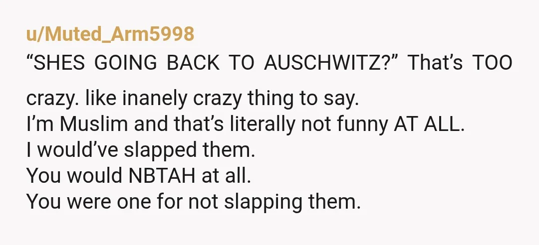 u/CatsMom4Ever NTA.  I'd tell the bride "due to the  racism and anti-semitism I witnessed at your bachelorette party, I can no longer associate with you or your so called friends....