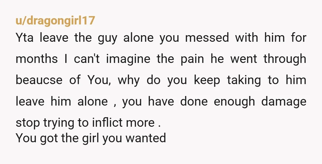 u/ObligationScared4034 NTA for realizing you are a lesbian. YTA for waiting six months and essentially weaponizing intimacy to protect your feelings. YTAx2 for consistently pursuing him afterwards when he didn’t...