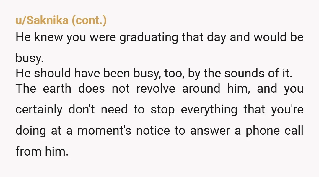 u/lorikins I'm gonna tell you something that took me nearly 40 years to learn. You're under no obligation to keep a parent in your life. I know it's not always...