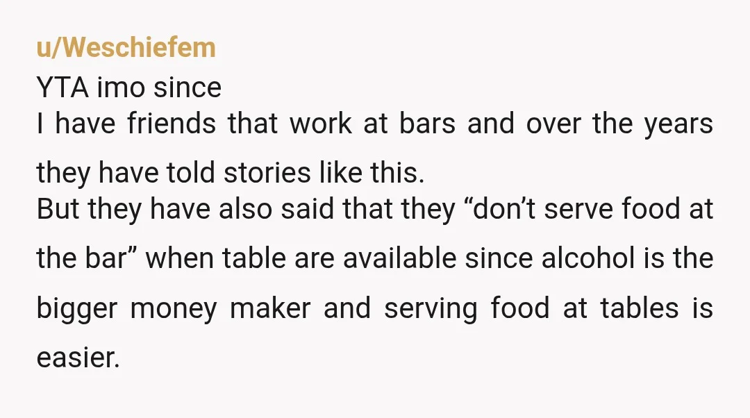 u/Present-Reflection84 NTA. I've had places respond with absolute lies to make themselves look better after an honest review. Maybe edit your review to make sure anyone reading responses knows the...