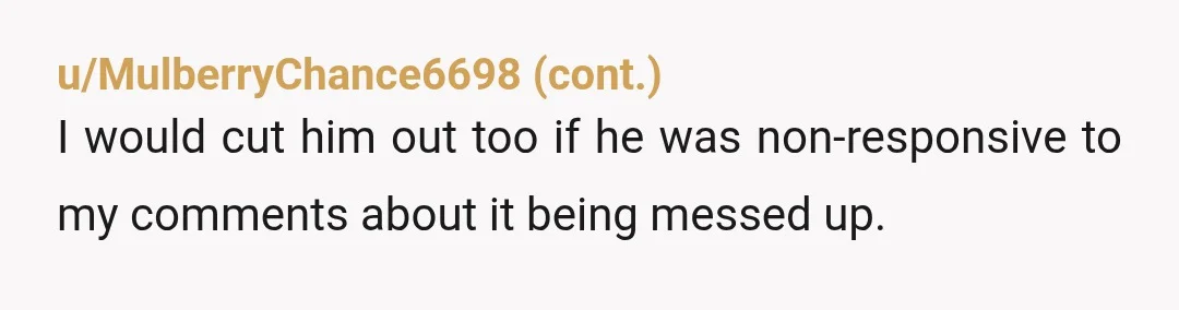 u/misalawliet
NTA. You are the company you keep. And dude is gross.