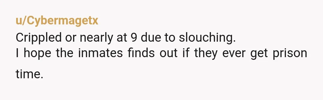 u/WelshWickedWitch crippled because the courts believe in the importance of parental rights of access \over\ a child's safety. Disgusting. You do everything right but it doesn't mean you and your...