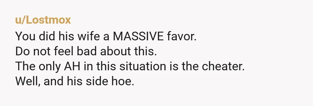 u/Gaia0416
Sounds like karma bit him. You were just the vector.