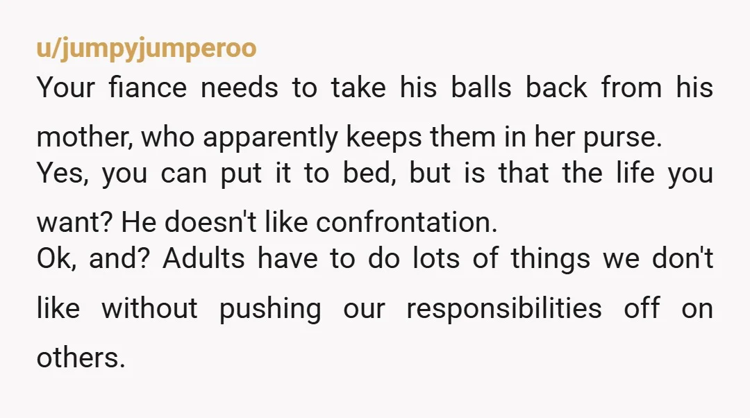 u/copypop I don't even need to read all that to know you're clearly dealing with someone with poor boundaries who has a vested interest in not hearing you or respecting...