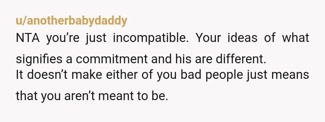 u/pwolf1771 You didn’t cheat, you set the proper expectations up front. Bill is not going to get better so tread lightly if you want this kind of needy guy in...