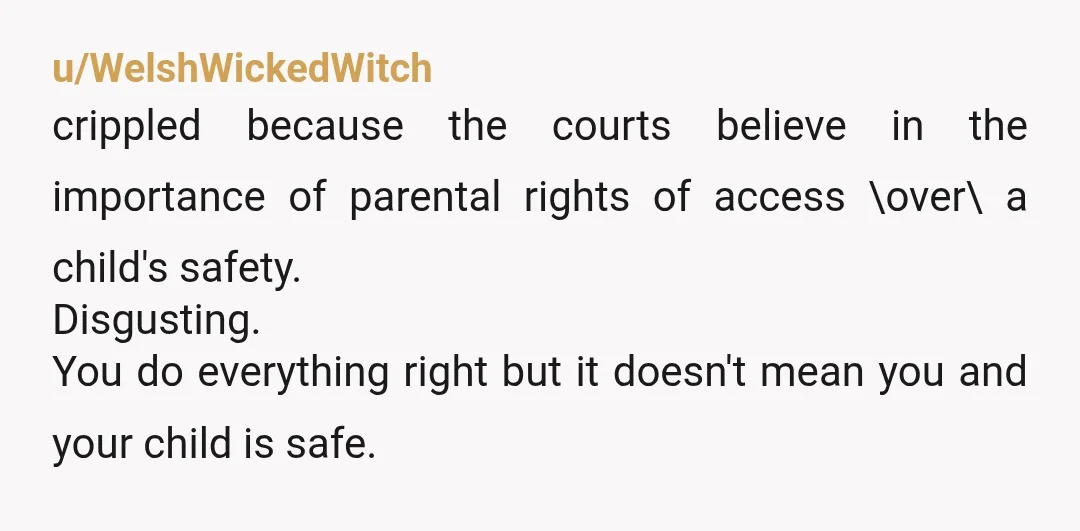 u/laladee256
As a physiotherapist this horrifies me! How anyone can do that to a child is beyond me, by the sounds of it she was forced to wear it 24/7