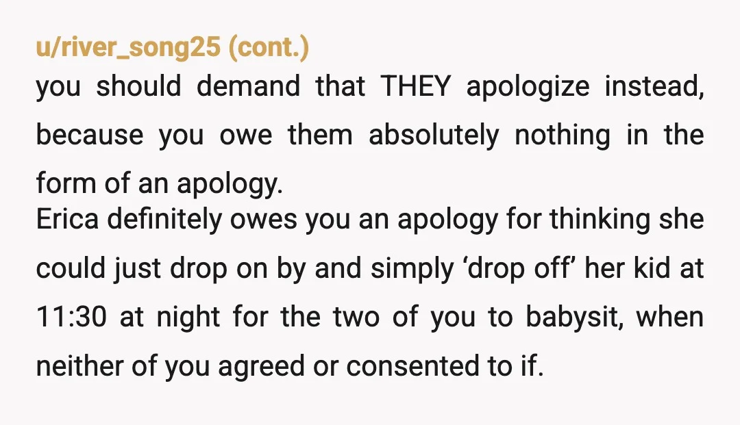 u/randomdude2029 Did anyone else get confused over fiancé being used when it should have been fiancée? I had to go back and reread. Bottom line is absolutely NTA, Erica can't...