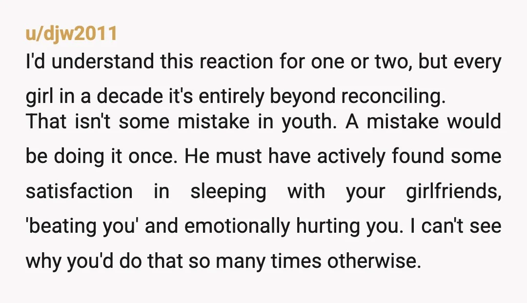 u/whopeedonthefloor
Where was this energy from them when he actively trying to destroy you over and over?