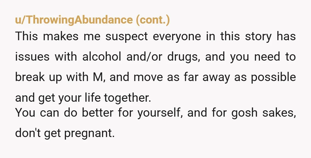 u/NotUniqueScott Stop trying to reason with a drunk, and stop putting yourself and your family in situations where escalation could lead to violence. When the father threatens you, call 911...