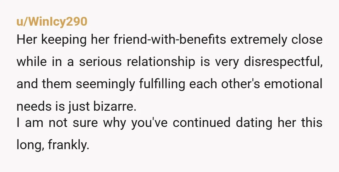 u/FalconX8Vr I don’t think y’all are compatible. 5 months in it’s probably easily to find someone else who would be focused on you. She sounds career driven and already suggested...
