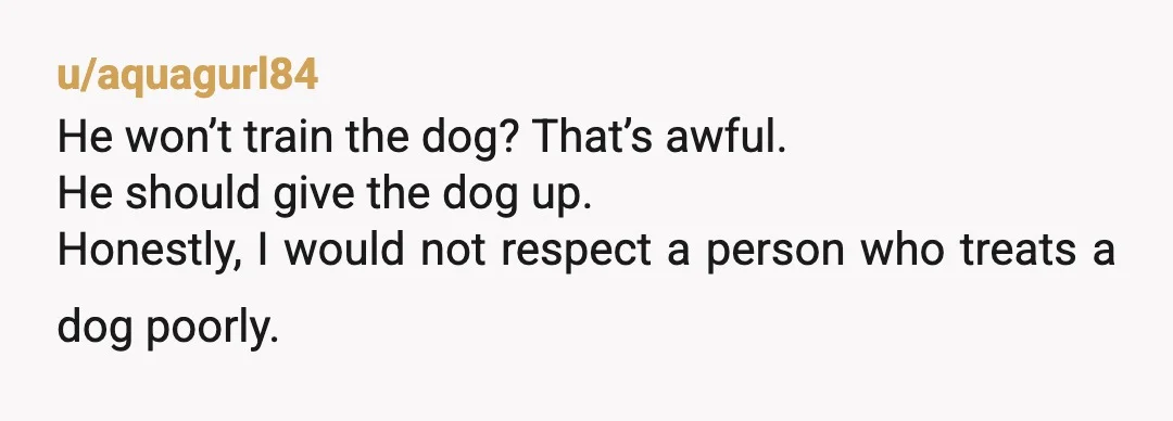 u/deport_racists_next You are not compatible. Full stop. The pets go with each of you and you both should understand this when you stated dating. Why would you want someone willing...