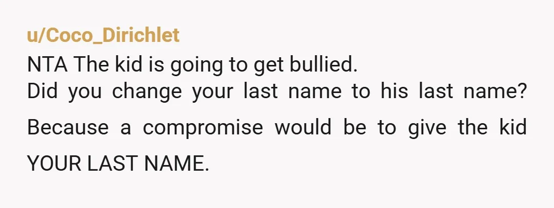 u/efgrigby NTA for thinking of your child future, but you might have used the wrong approach. His Grandpa died last week. Give him some grace. Take some space, then try...