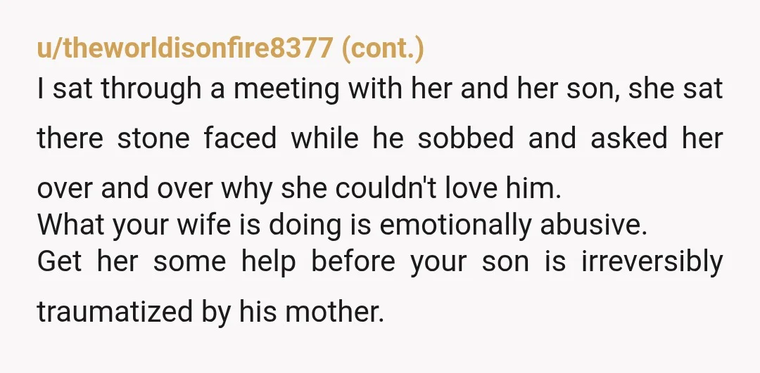u/bitter-scorpio-02 Can I be honest? At the risk of downvotes I understand this is a difficult situation to navigate & I never commented on the OG. But I originally &...