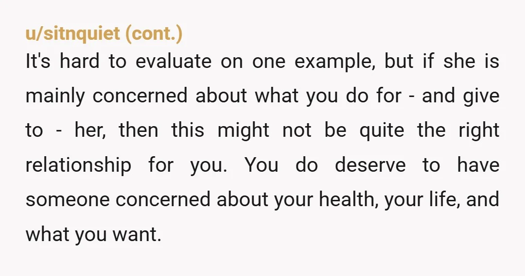u/Flicksonreddit I think that it's hard to tell if you're overreacting with what you've told us. You wrote here that you were incredibly vulnerable and scared, did you tell her...