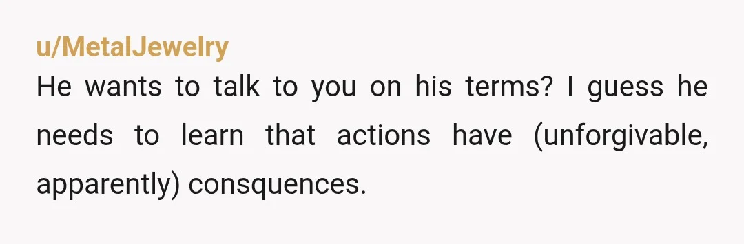 u/AdvisorImaginary8073
Nta remind your grand parents and step mom that he kicked you out.