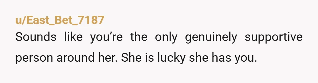 u/mocha_lattes_ So you think because you asked some hard questions she lost all bodily autonomy and did something she didn't want to do? No. You know that. She needs someone...