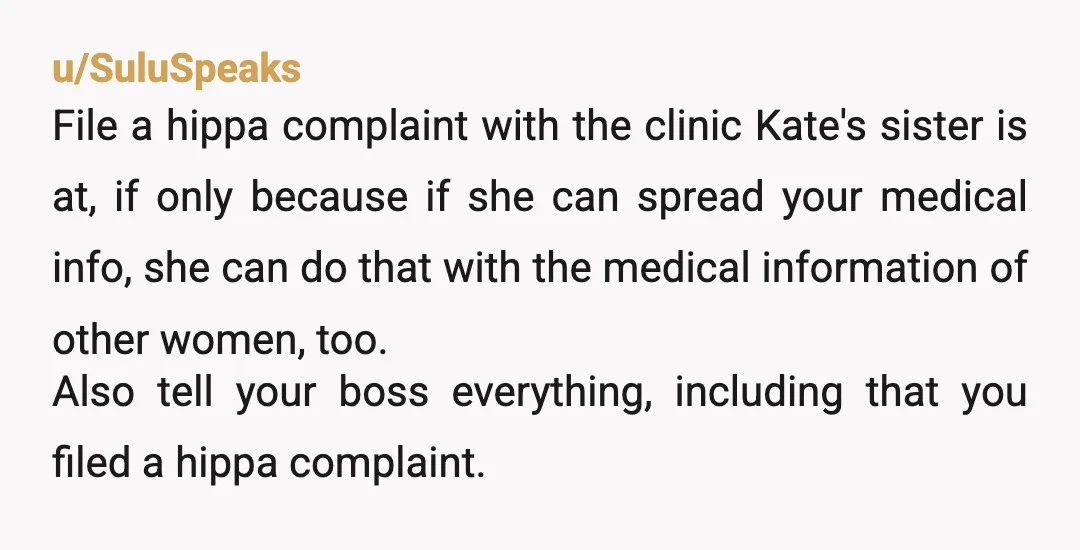 u/BeeFree66 "talking about how people should trust mothers more, that God gave her wisdom.." God sorta forgot to give Kate the good sense to keep her mouth shut. Kate is...